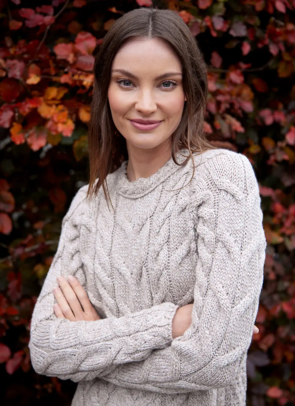 Supersoft Aran Cable Sweater