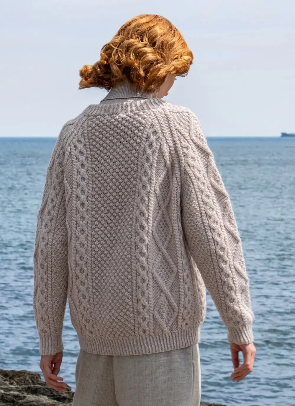 Traditional Hand-Knit Aran Lumber