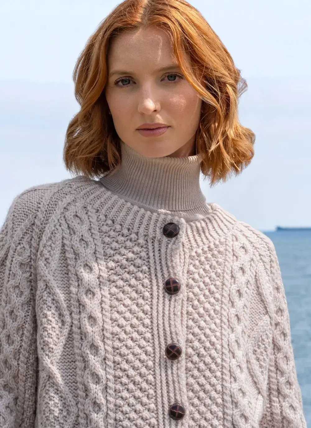 Traditional Hand-Knit Aran Lumber