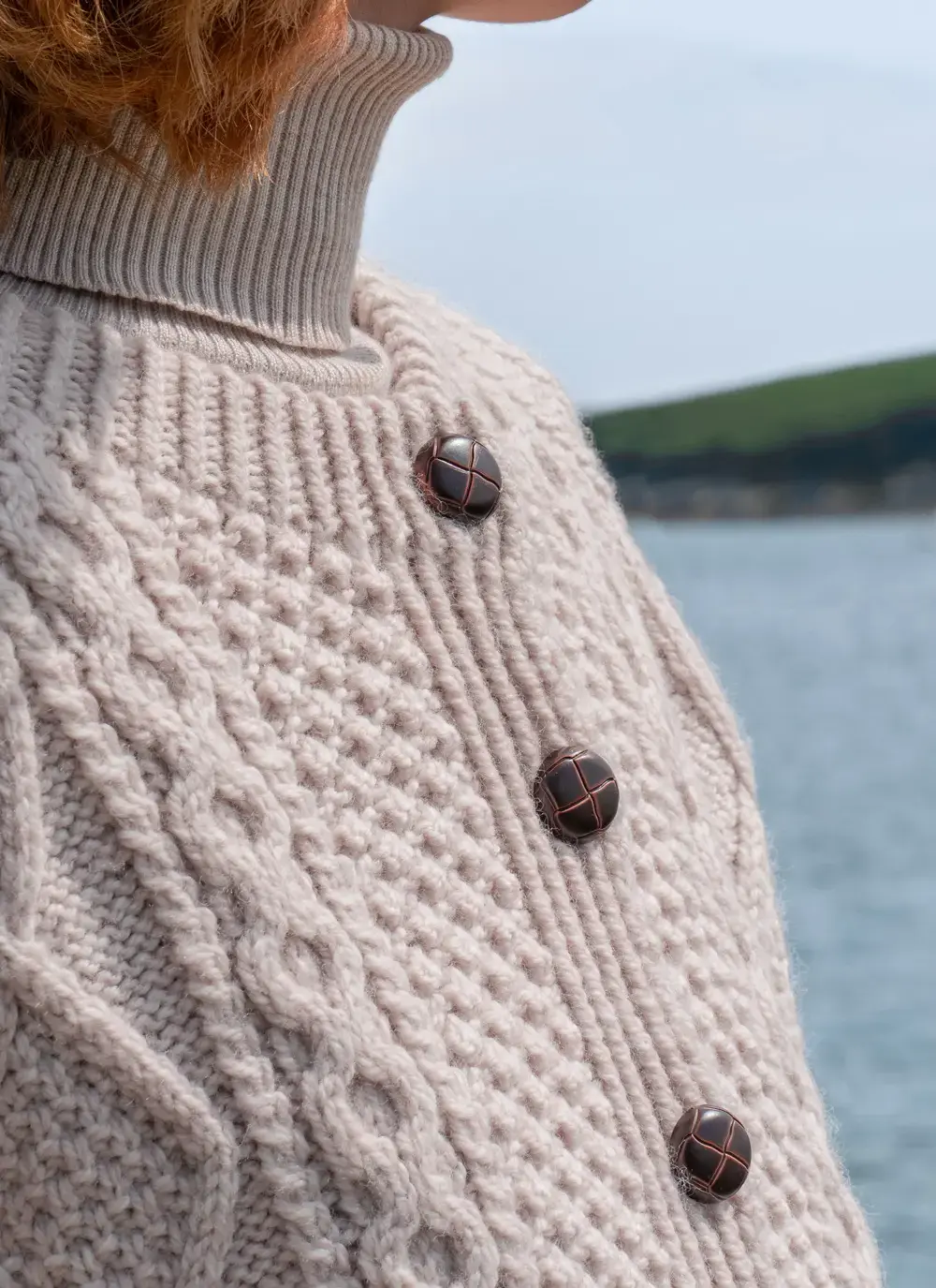 Traditional Hand-Knit Aran Lumber