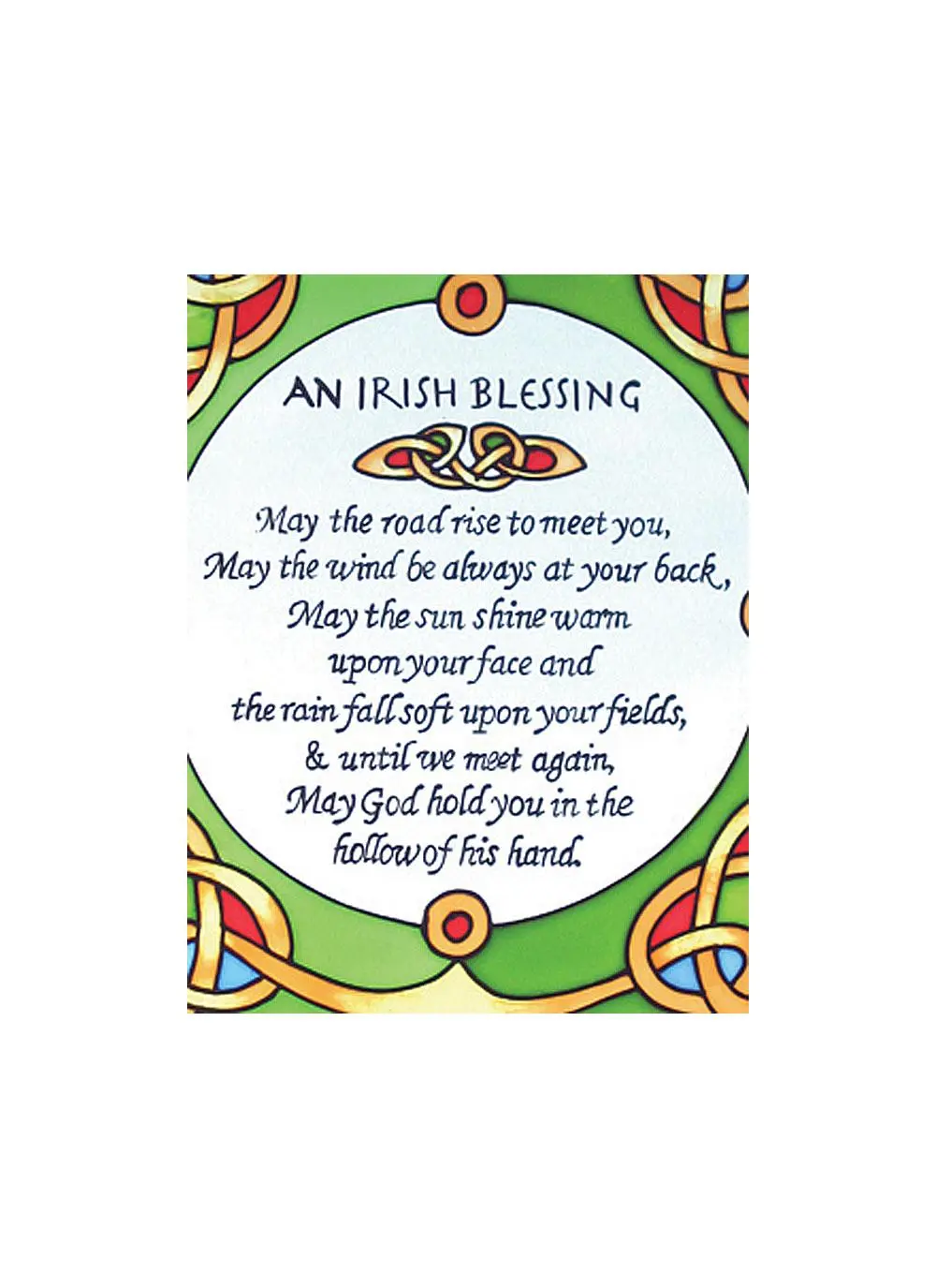 Irish Blessing Suncatcher