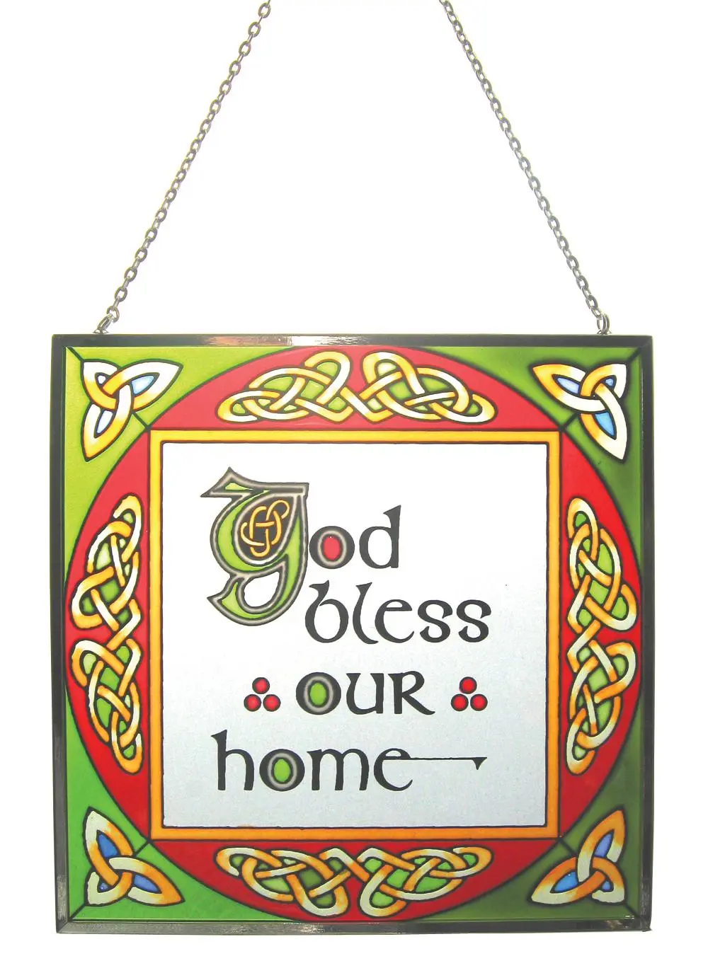 God Bless Our Home Suncatcher