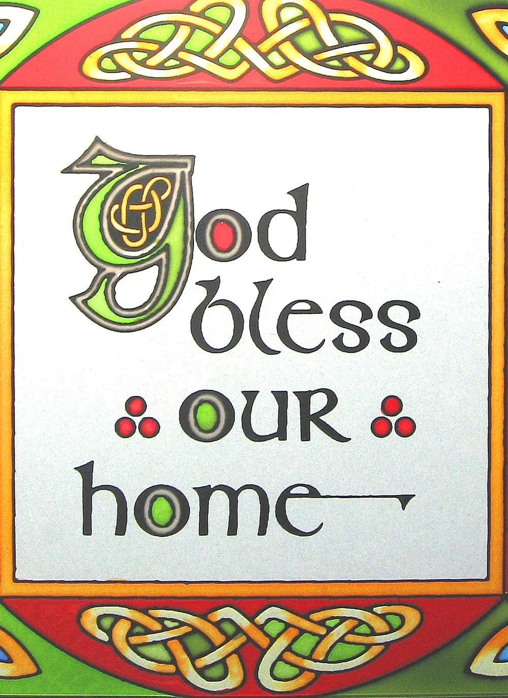 God Bless Our Home Suncatcher