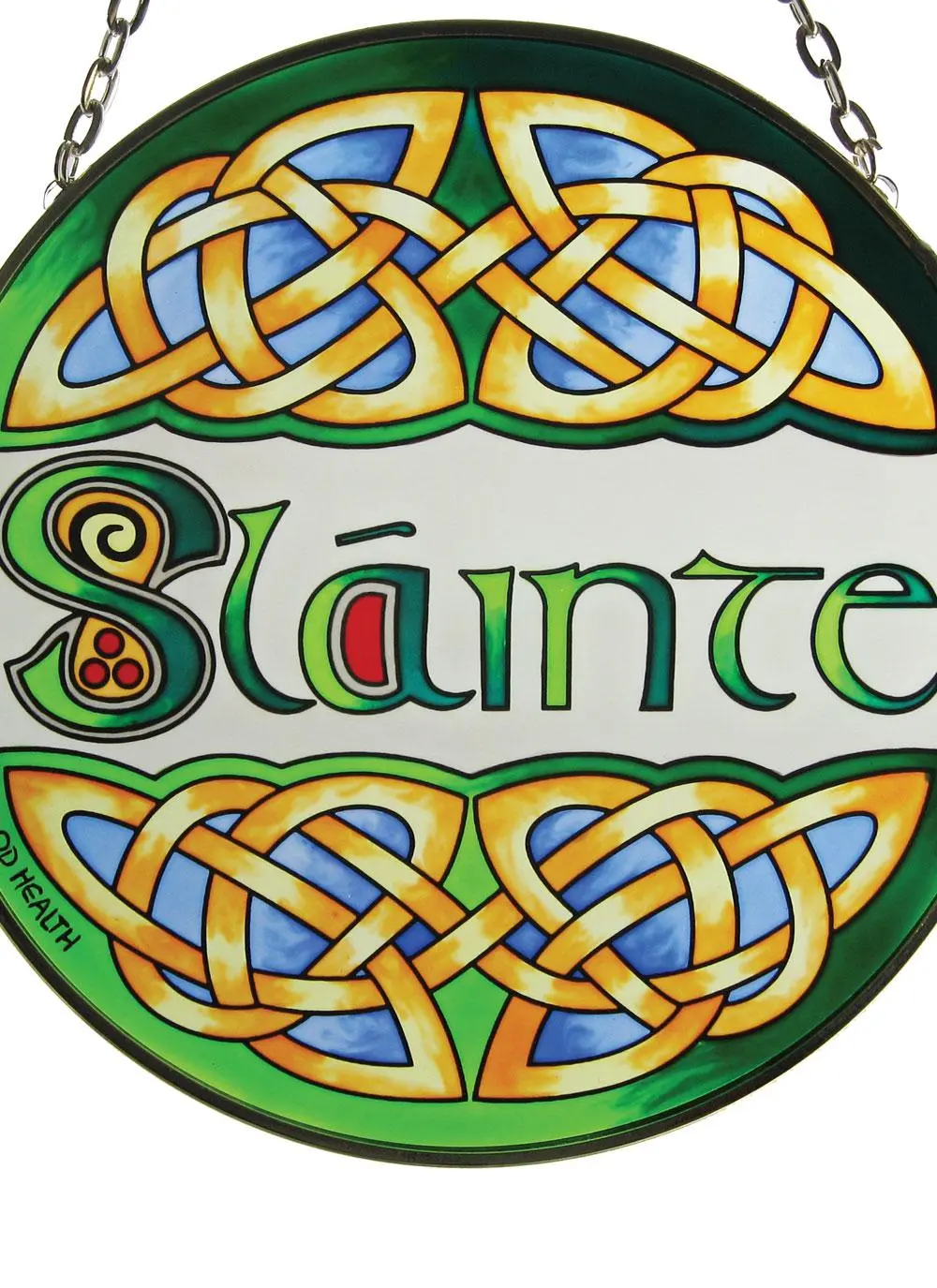 Slainte Round Suncatcher