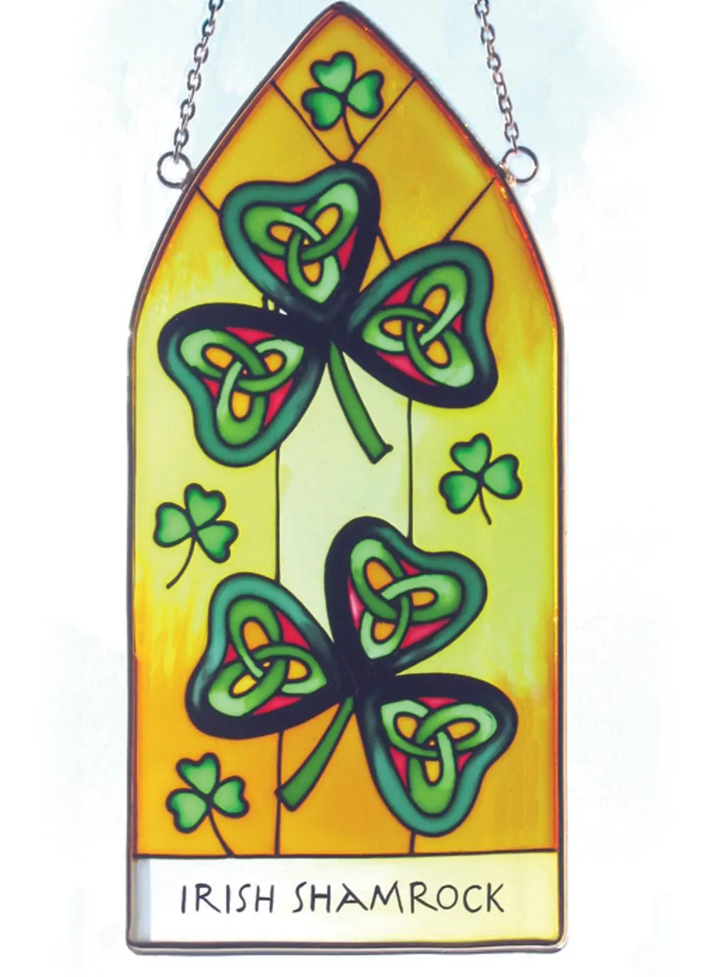Irish Shamrock Suncatcher