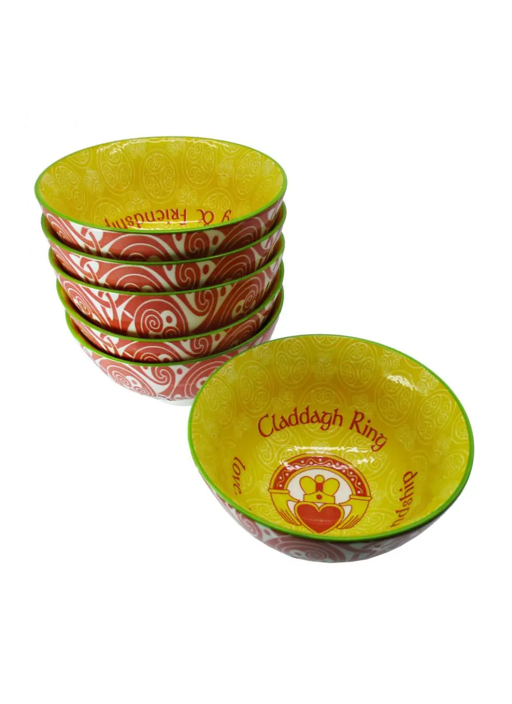 Claddagh Bowls Set of 6