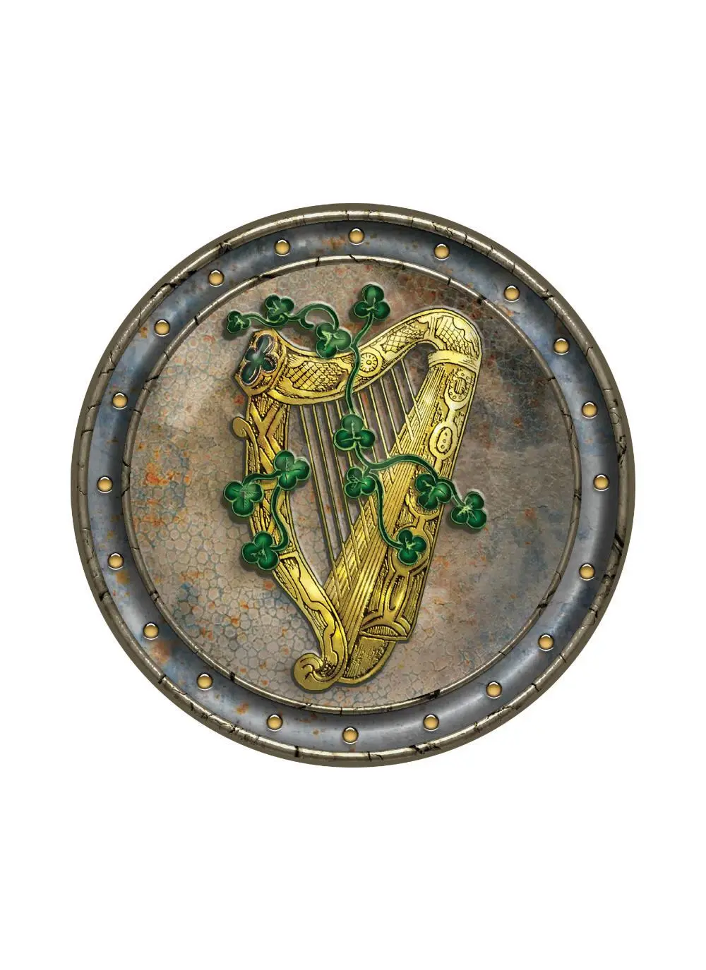 Irish Harp Placemats Set of 4