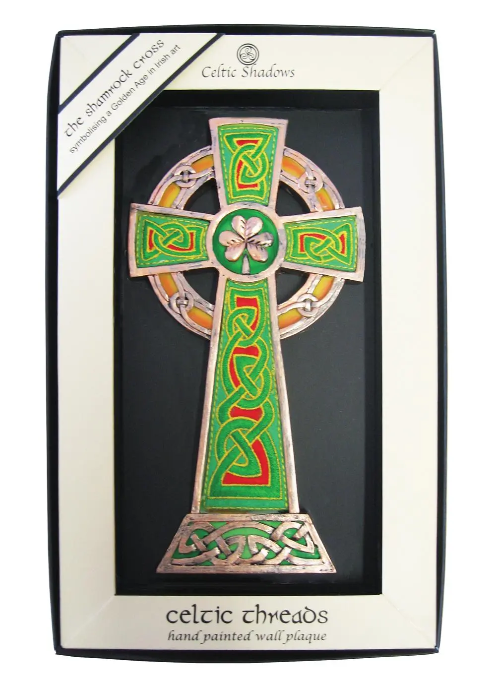 Celtic Threads High Cross Plaque