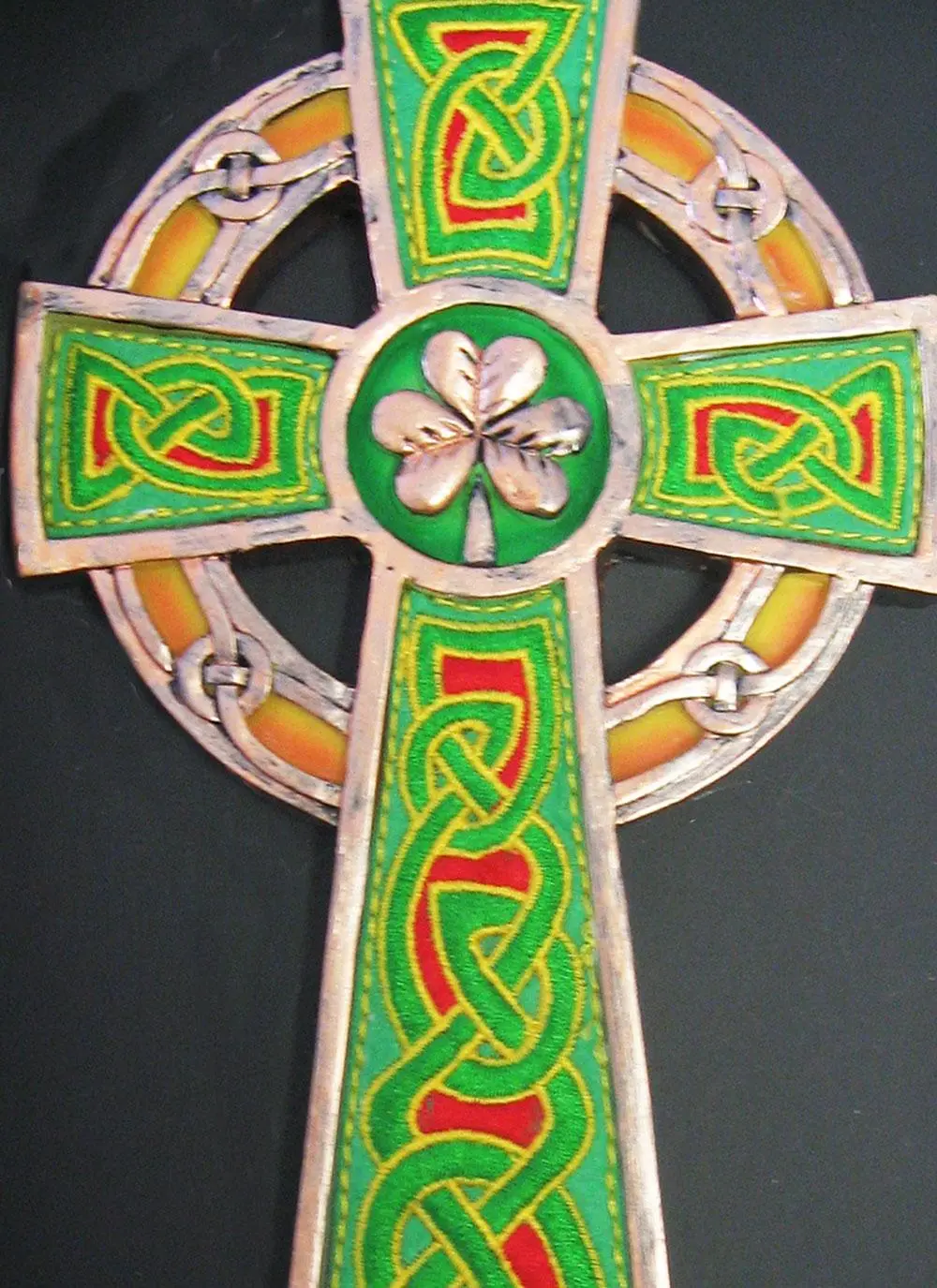 Celtic Threads High Cross Plaque