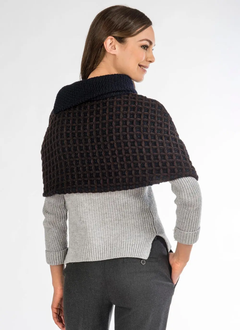 Wool Capelet Topper
