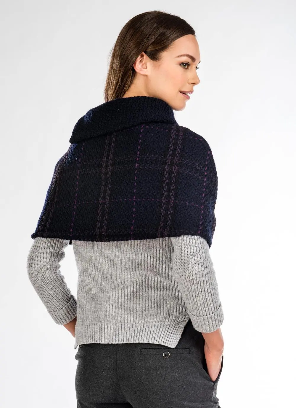 Wool Capelet Topper