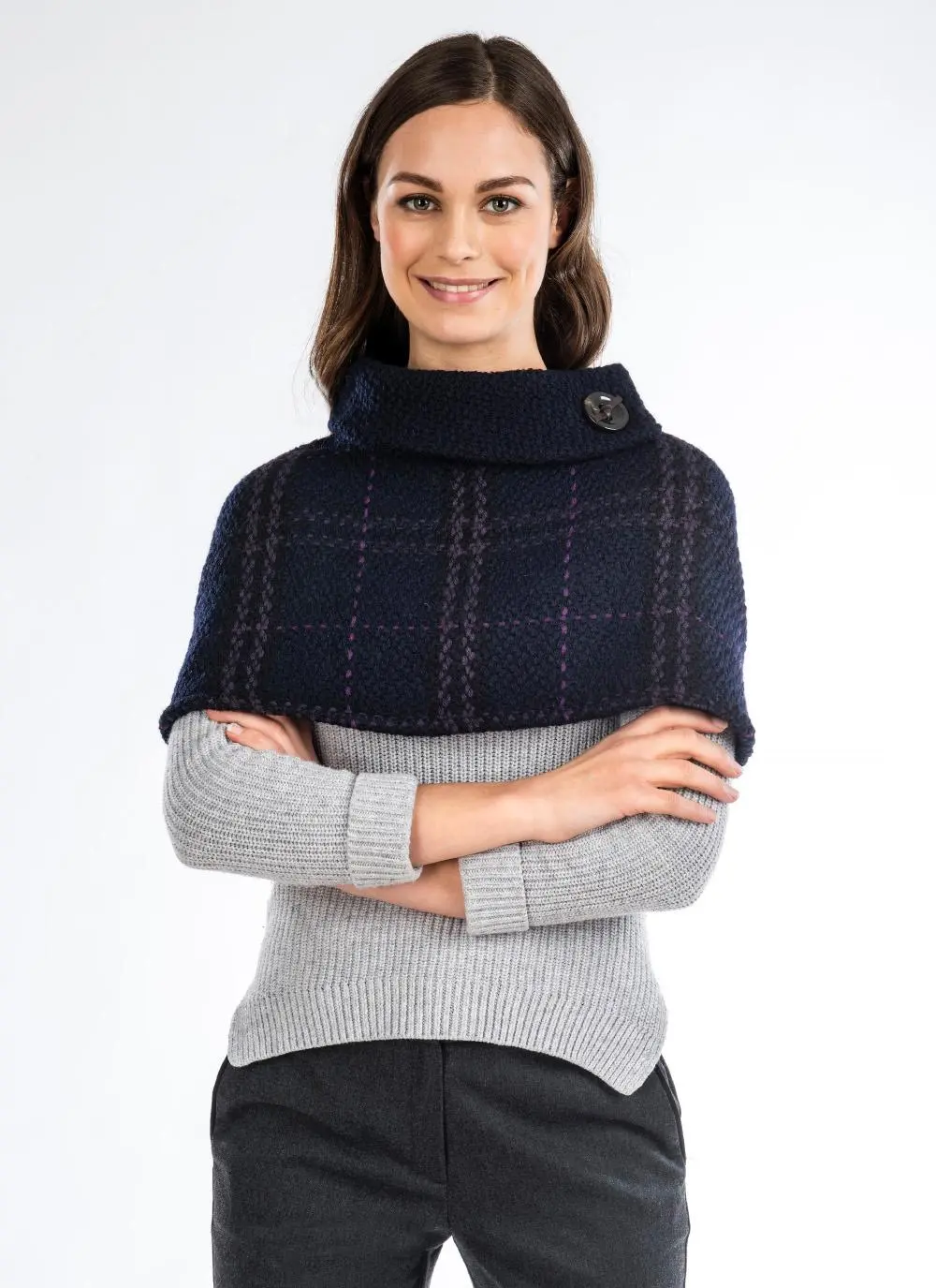 Wool Capelet Topper