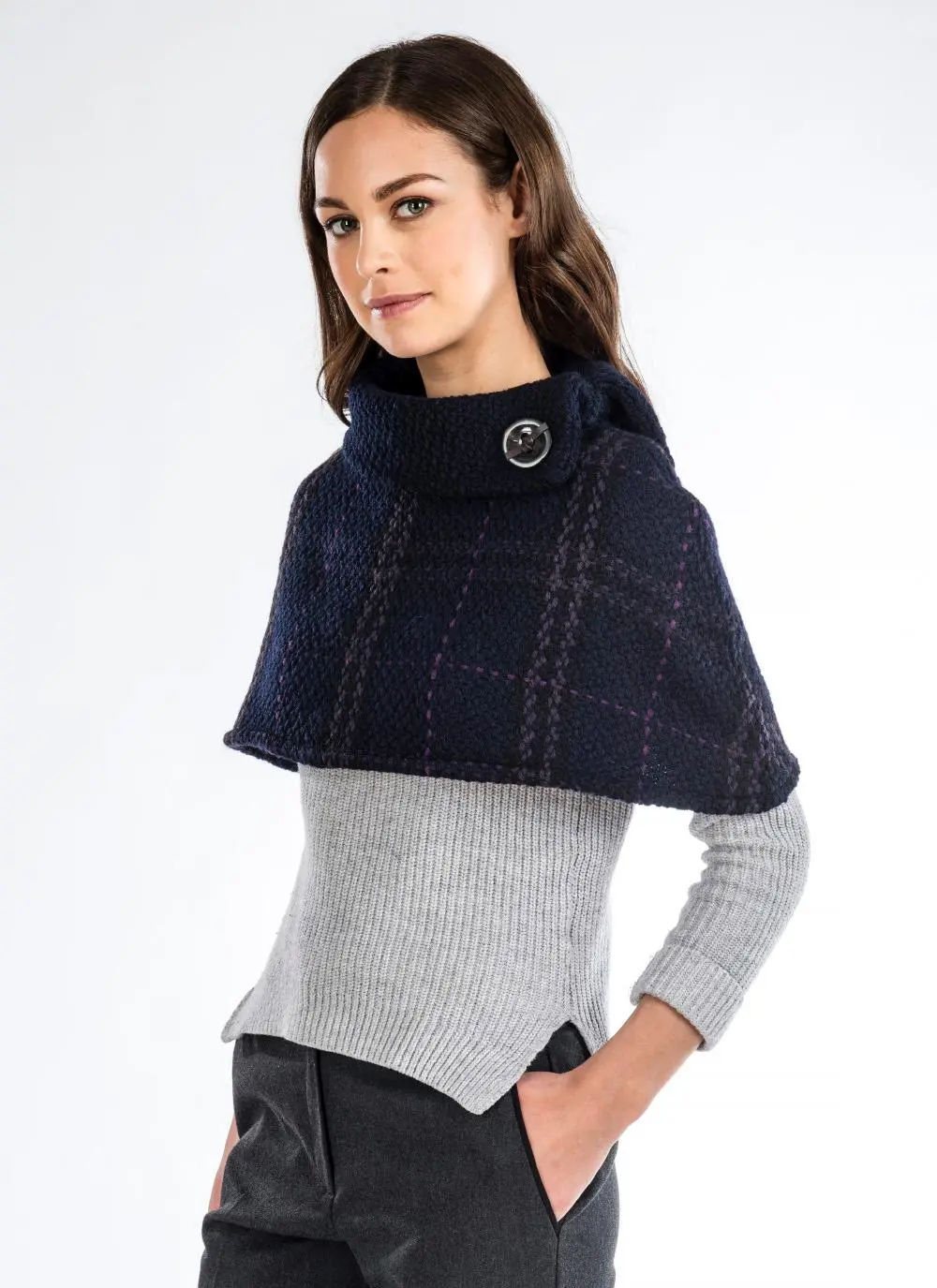 Wool Capelet Topper