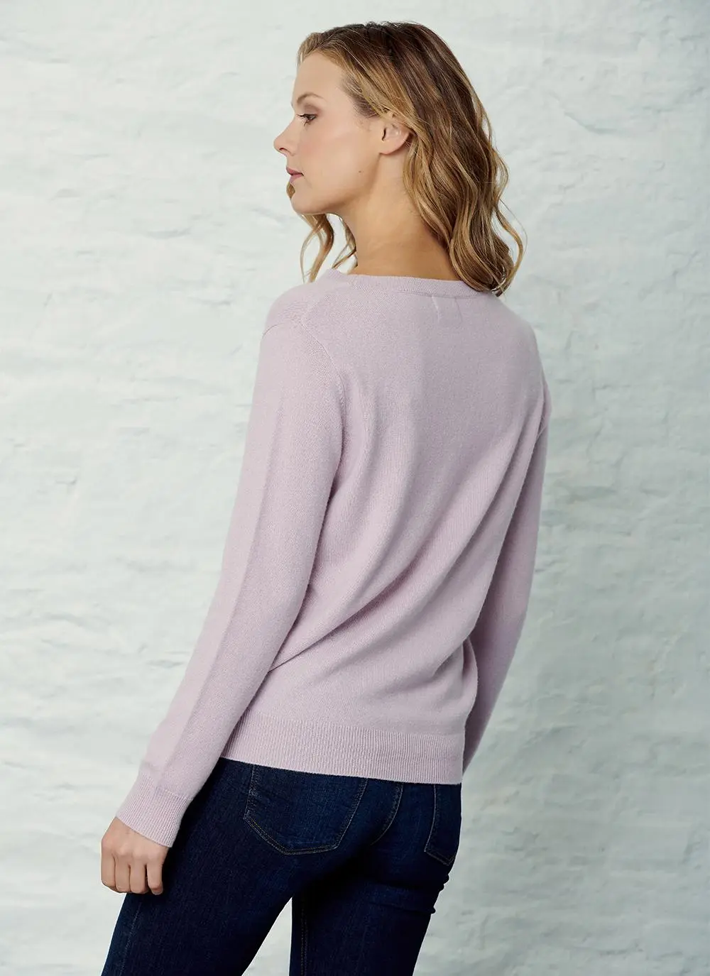 100% Cashmere Crew Neck Sweater