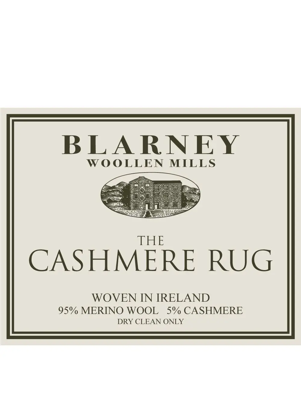 Wool Cashmere Throw Silver Gray