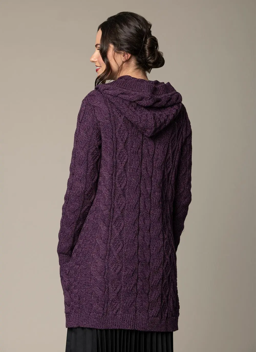 Catherine Aran Hooded Cardigan