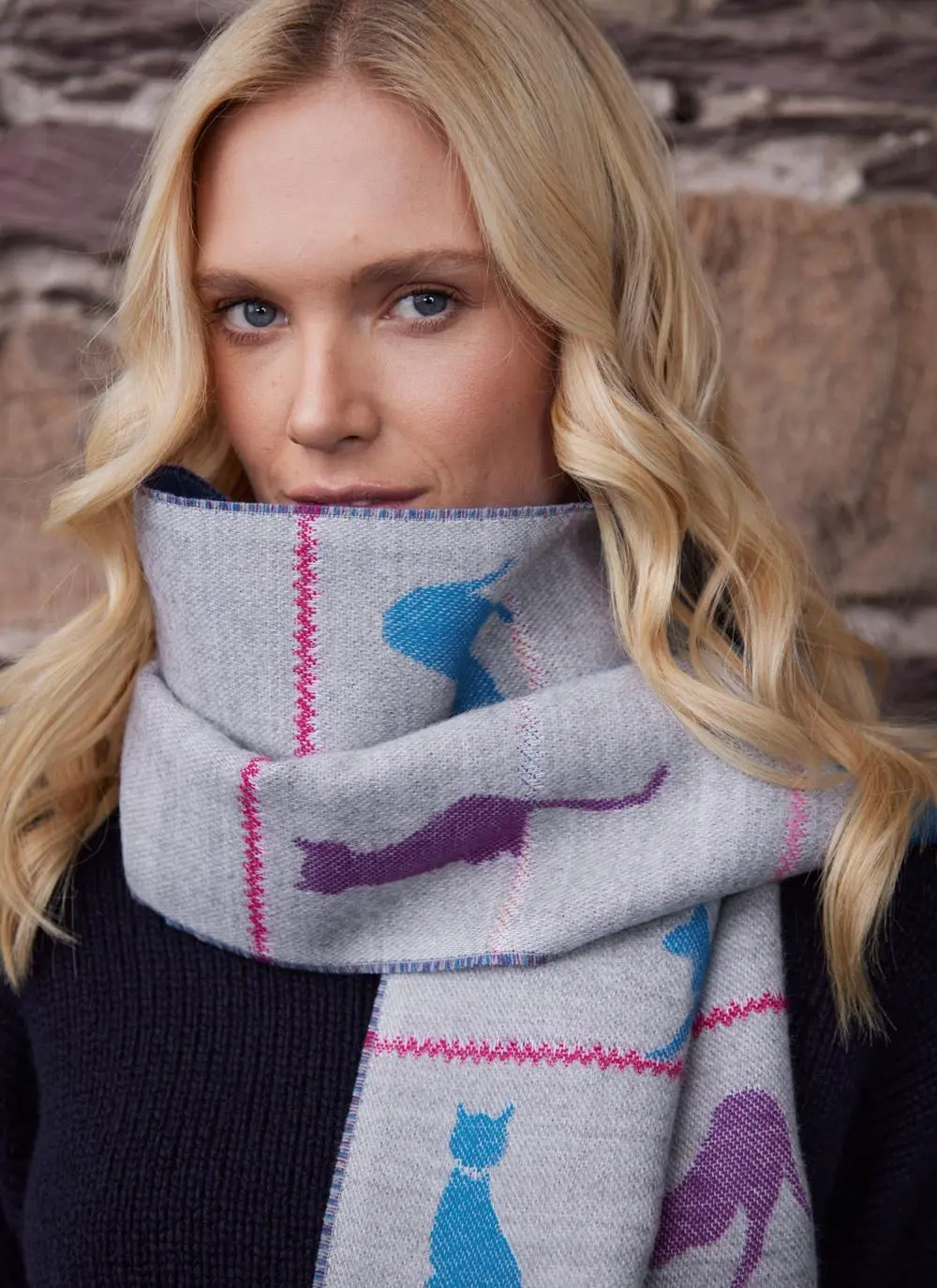 Cats at Play Scarf