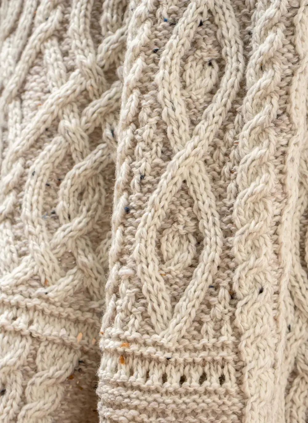 Celtic Aran Merino Throw