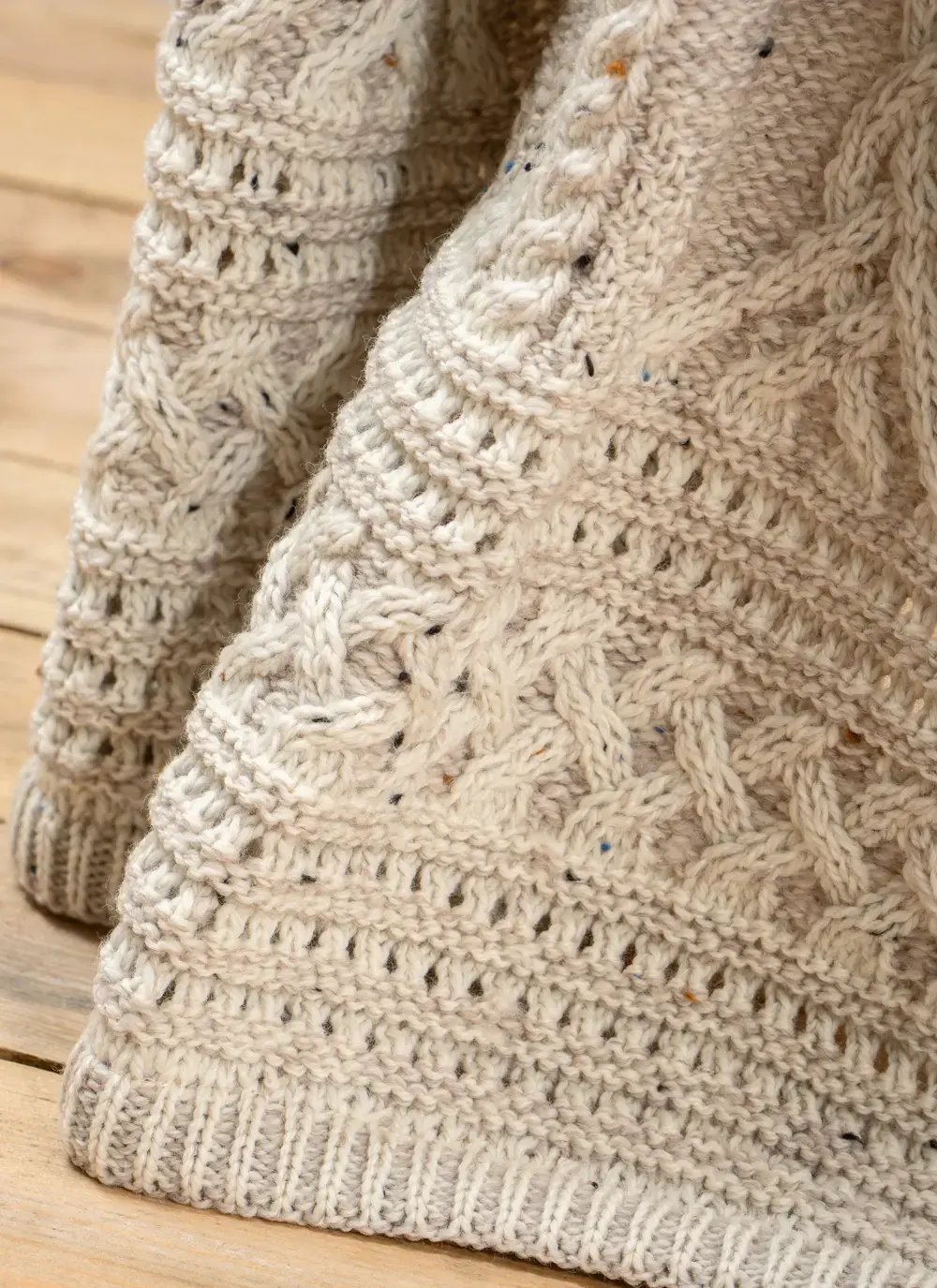 Celtic Aran Merino Throw