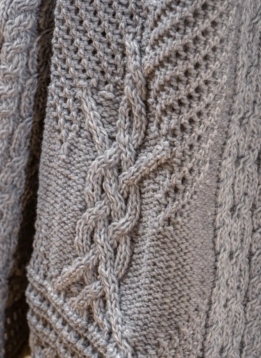 Celtic Aran Merino Throw
