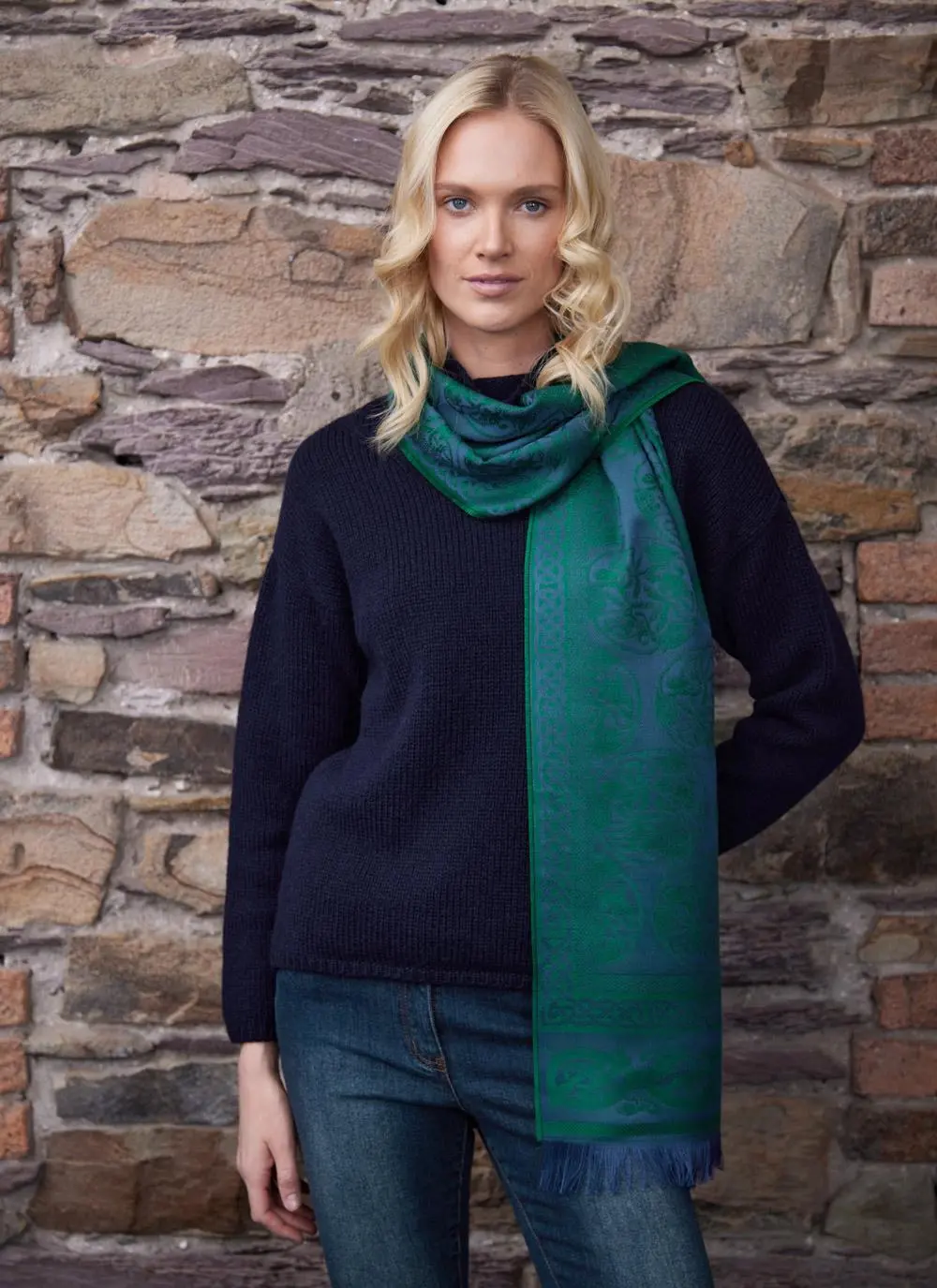 Celtic Motif Scarf