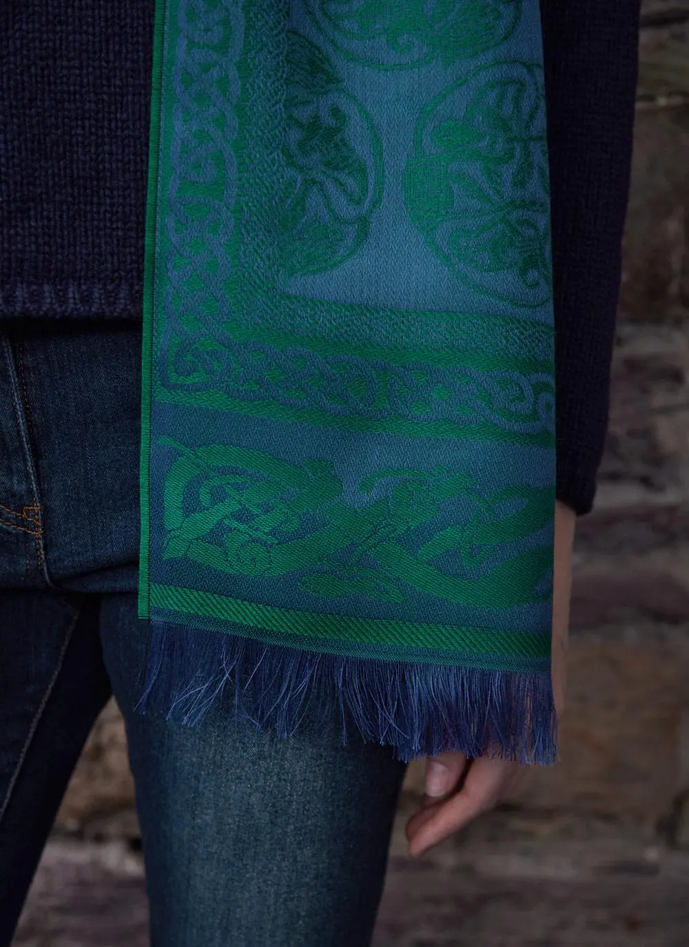 Celtic Motif Scarf