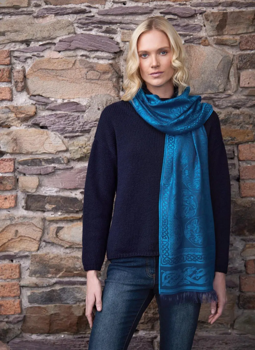 Celtic Motif Scarf