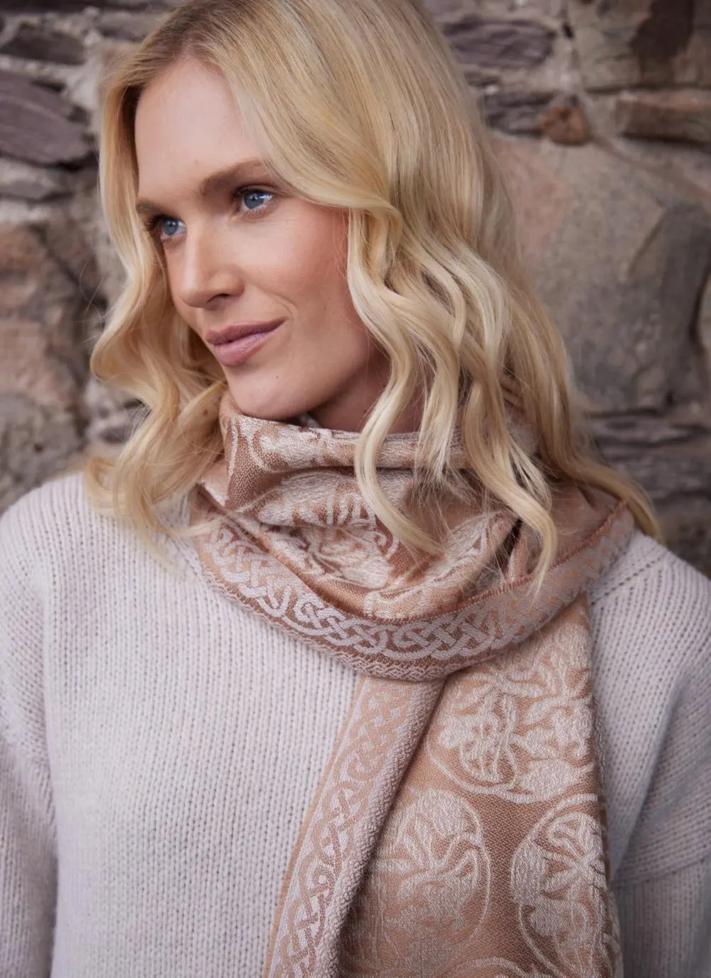 Celtic Motif Scarf