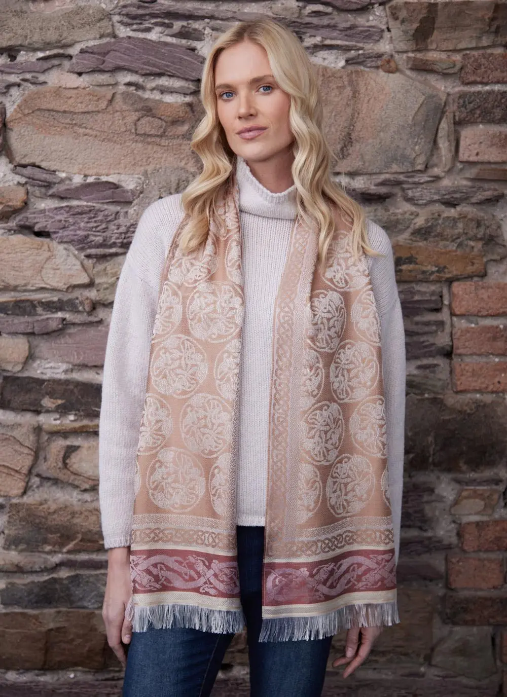 Celtic Motif Scarf