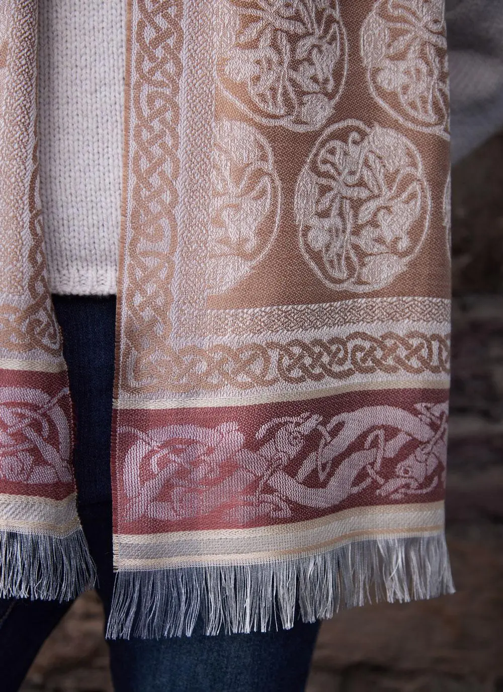 Celtic Motif Scarf