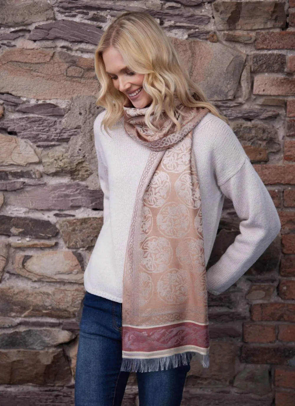 Celtic Motif Scarf
