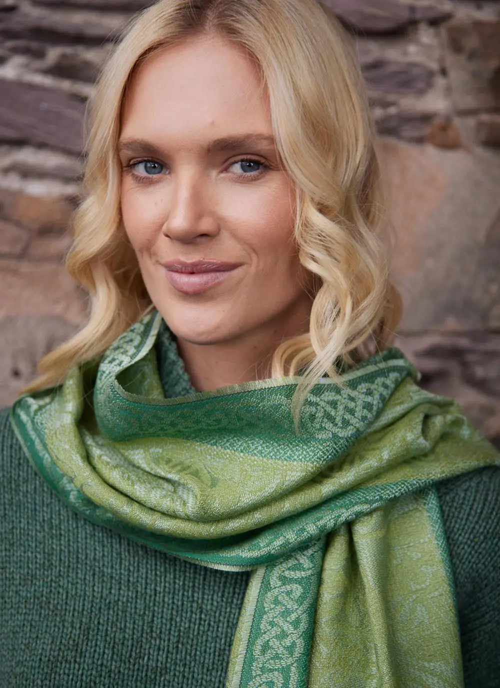 Celtic Motif Scarf