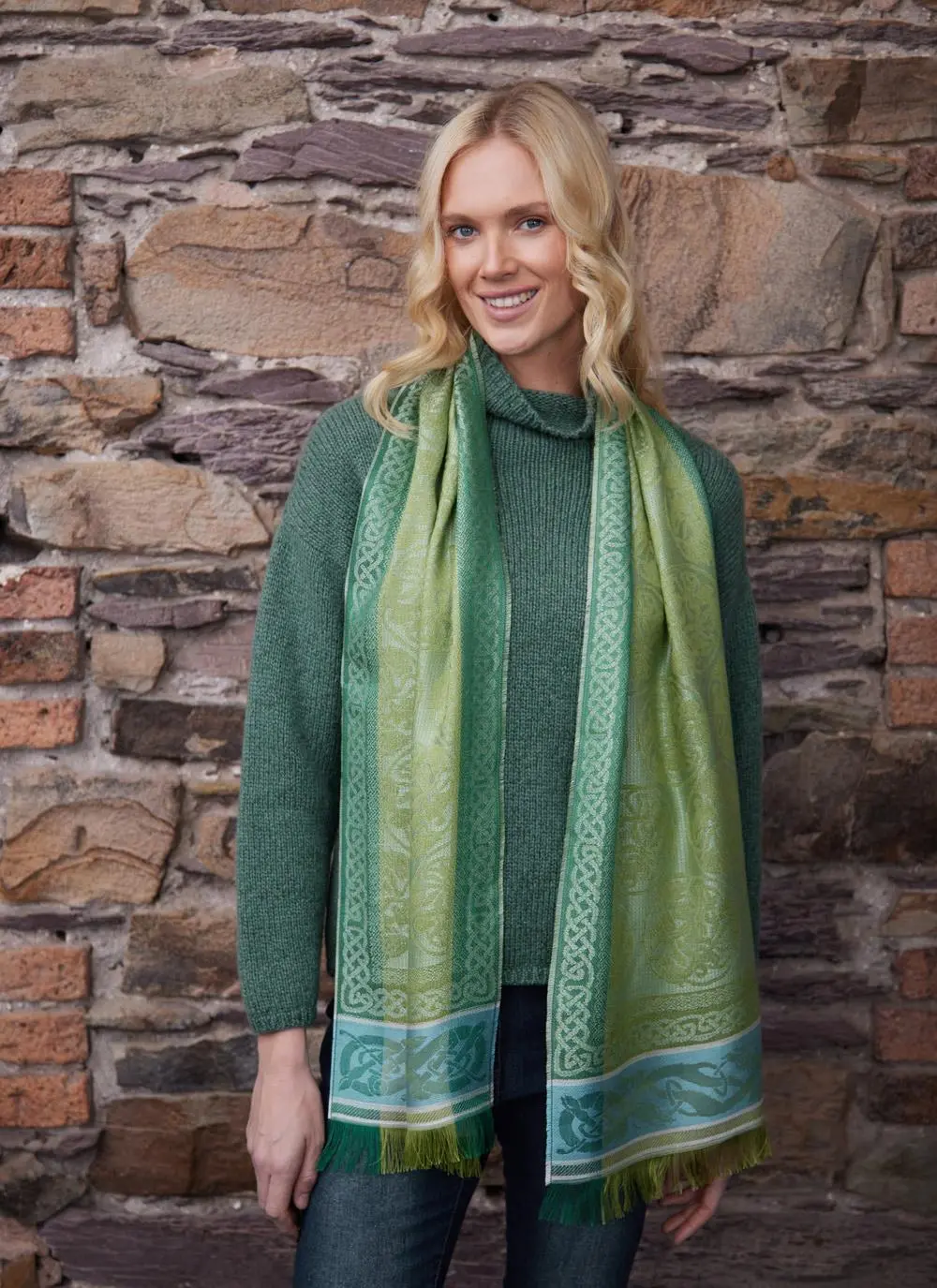 Celtic Motif Scarf