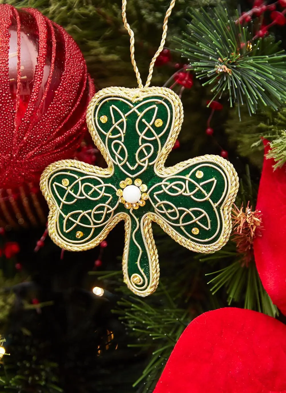Shamrock Hanging Ornament