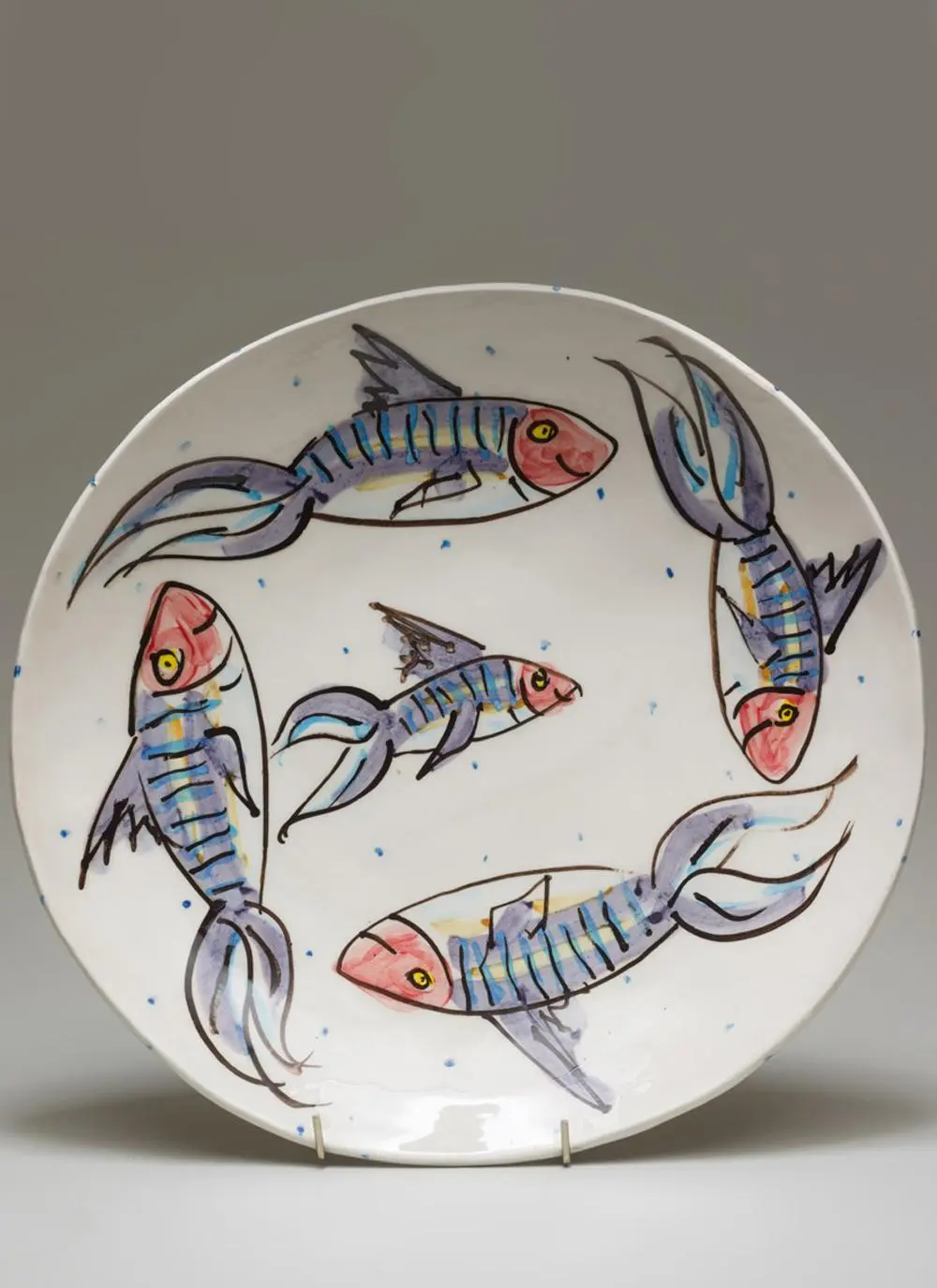 Mackerel Large Circular Platter