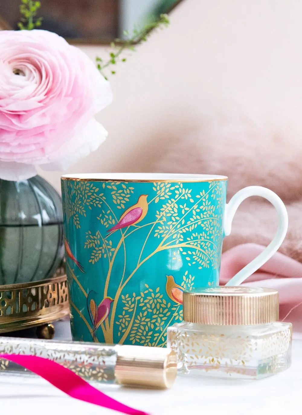 Sara Miller Chelsea Mug in Green