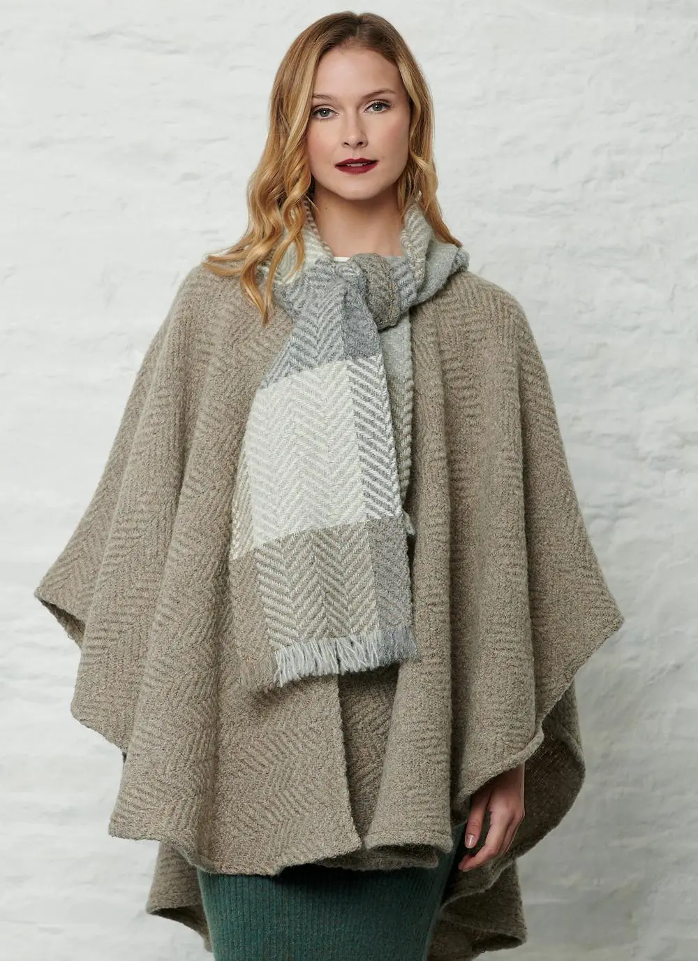 Ciara Beige Cape