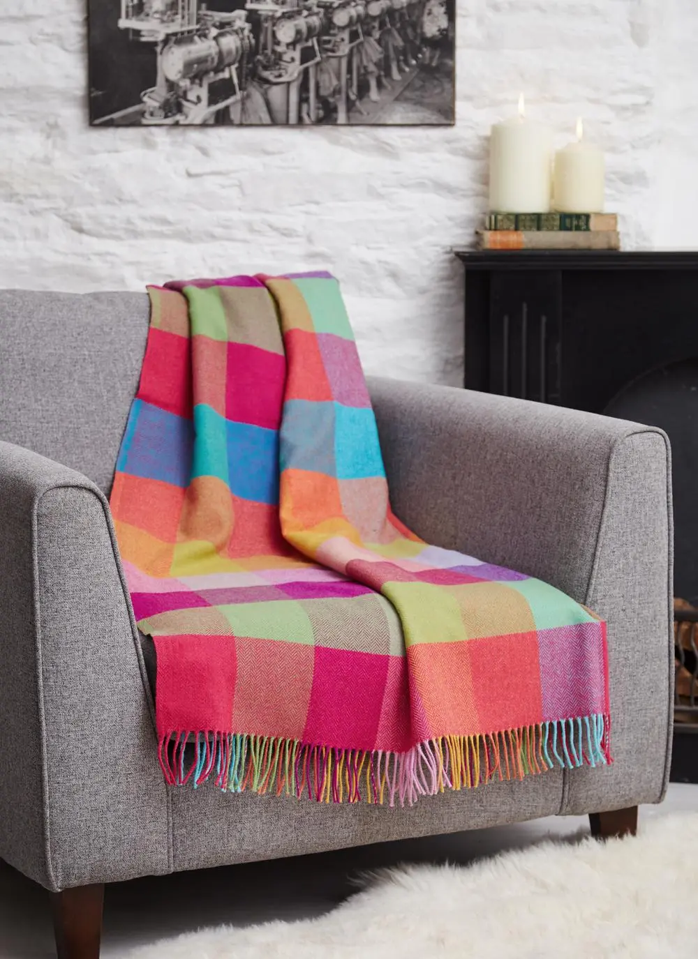 Circus Lambswool Throw 