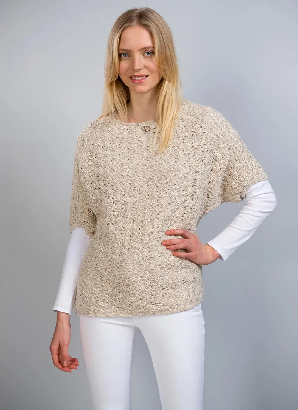 Clodagh Oversize Linen Blend Sweater