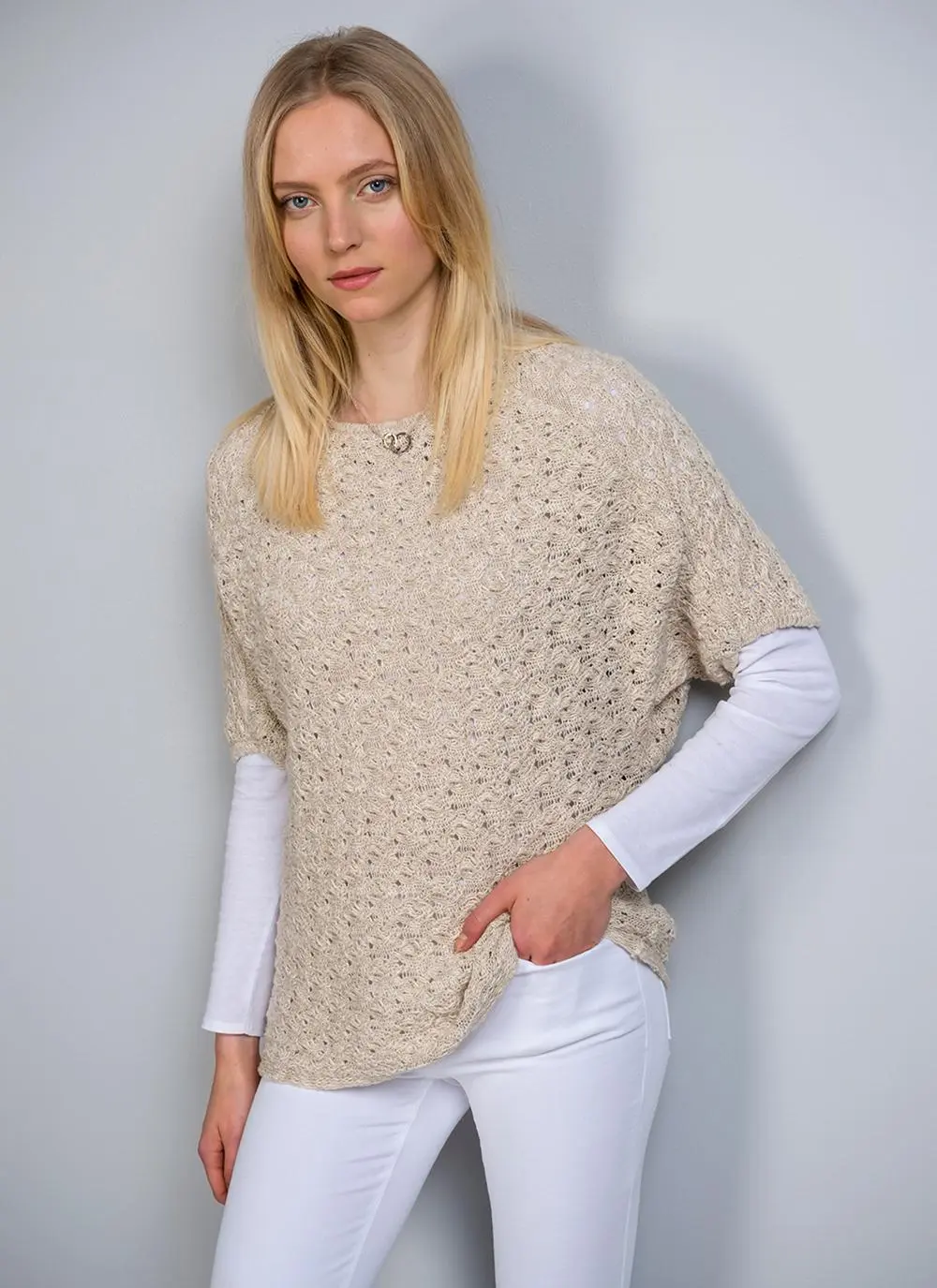Clodagh Oversize Linen Blend Sweater