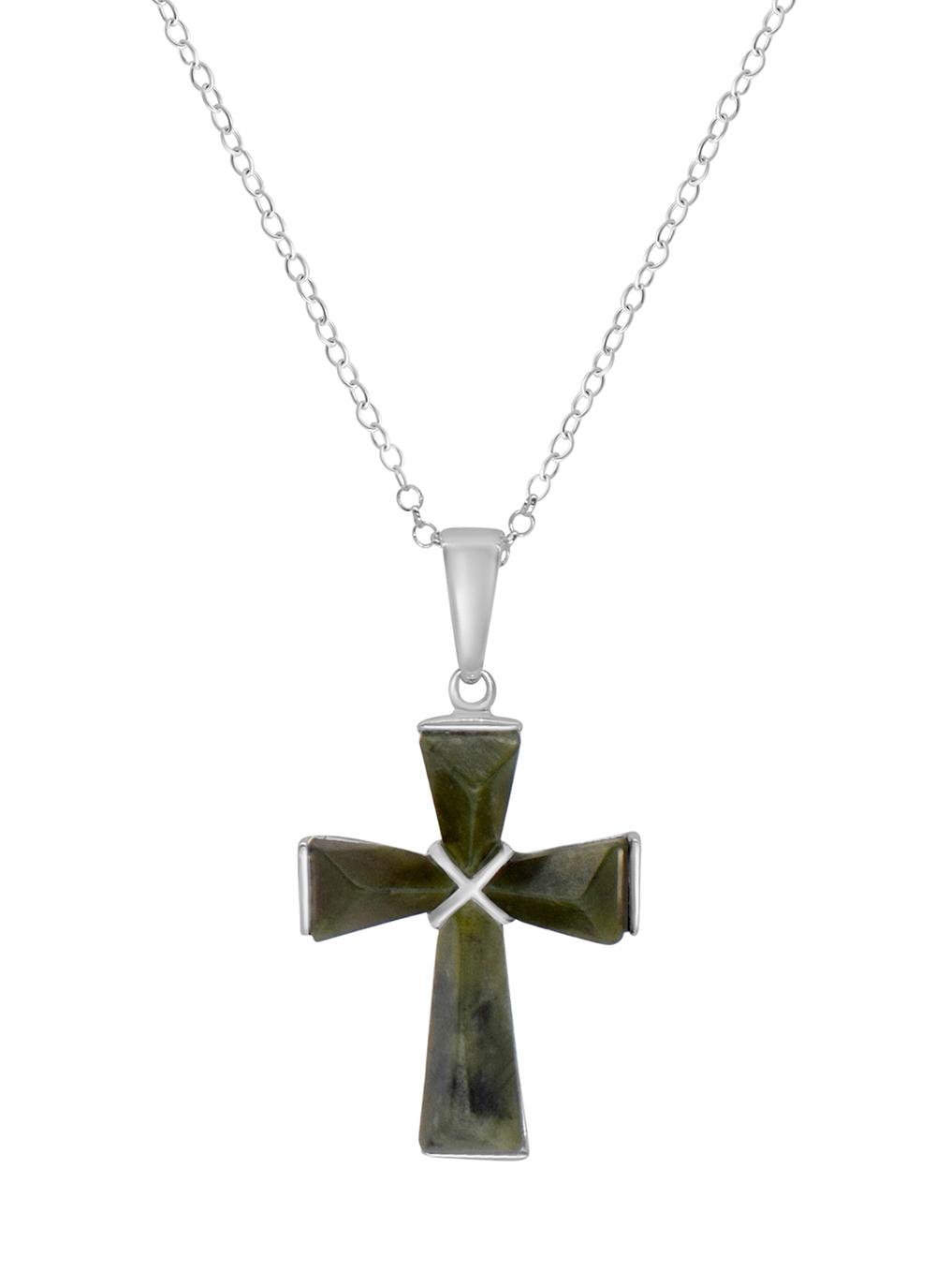 Connemara Marble Mini Celtic Cross 