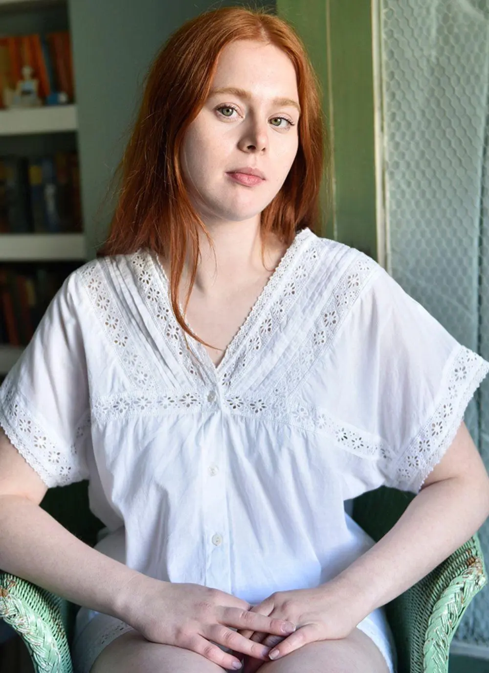 Marie Cotton Shortie Pajamas