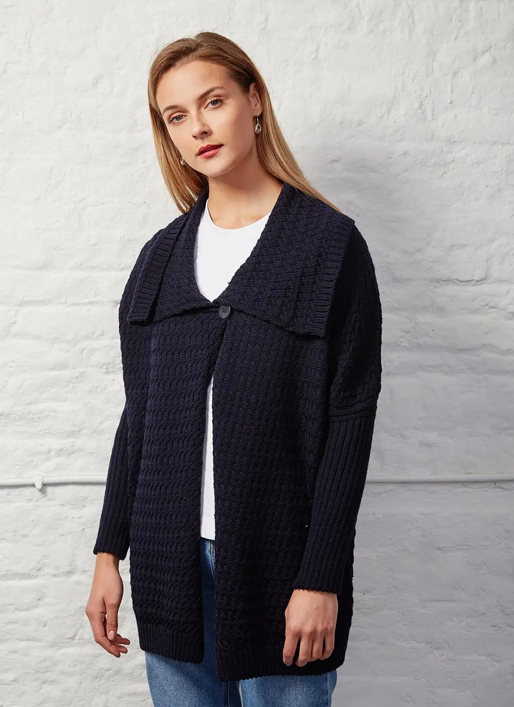 Currow Lattice Weave Cardigan