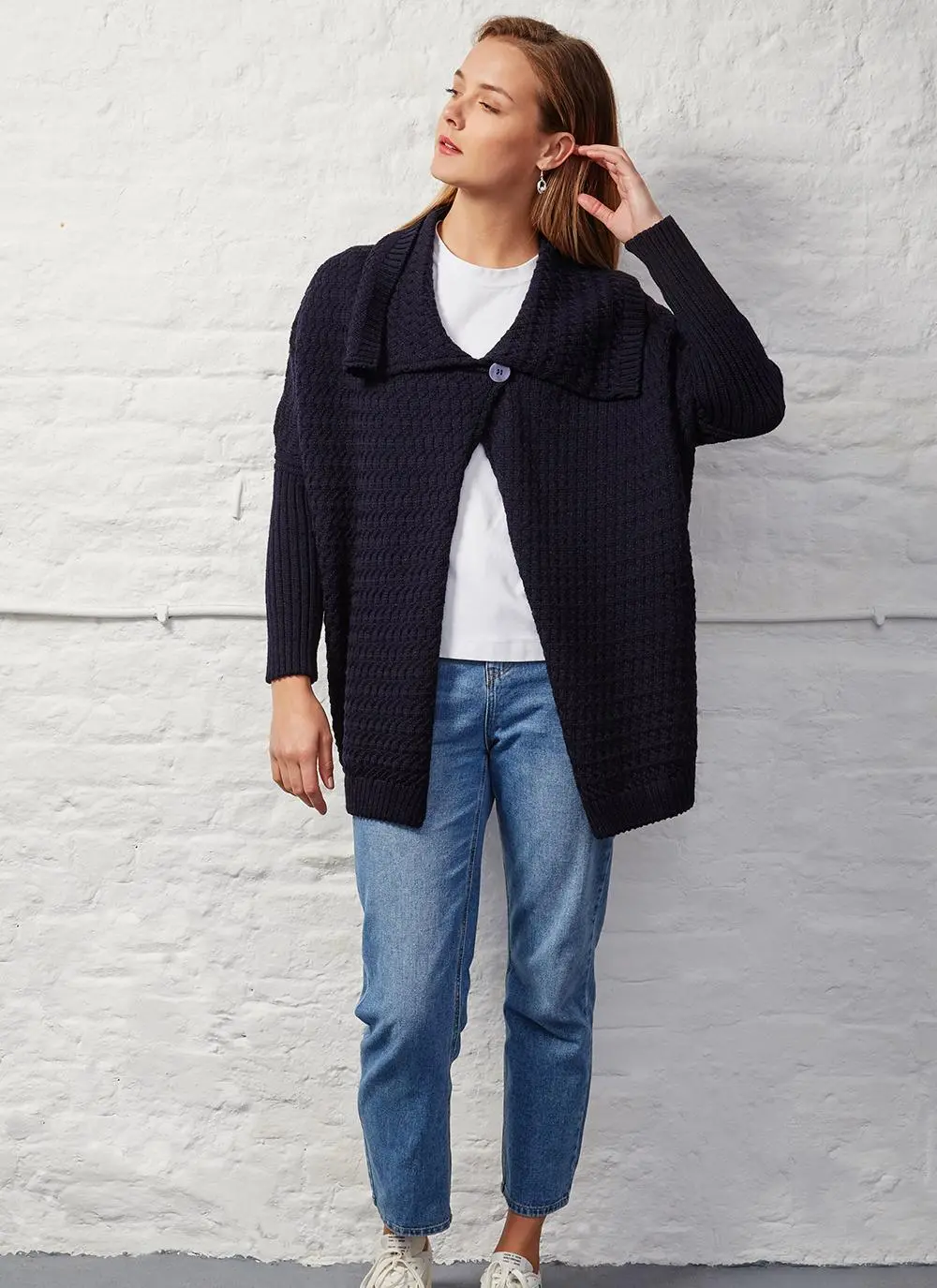 Currow Lattice Weave Cardigan