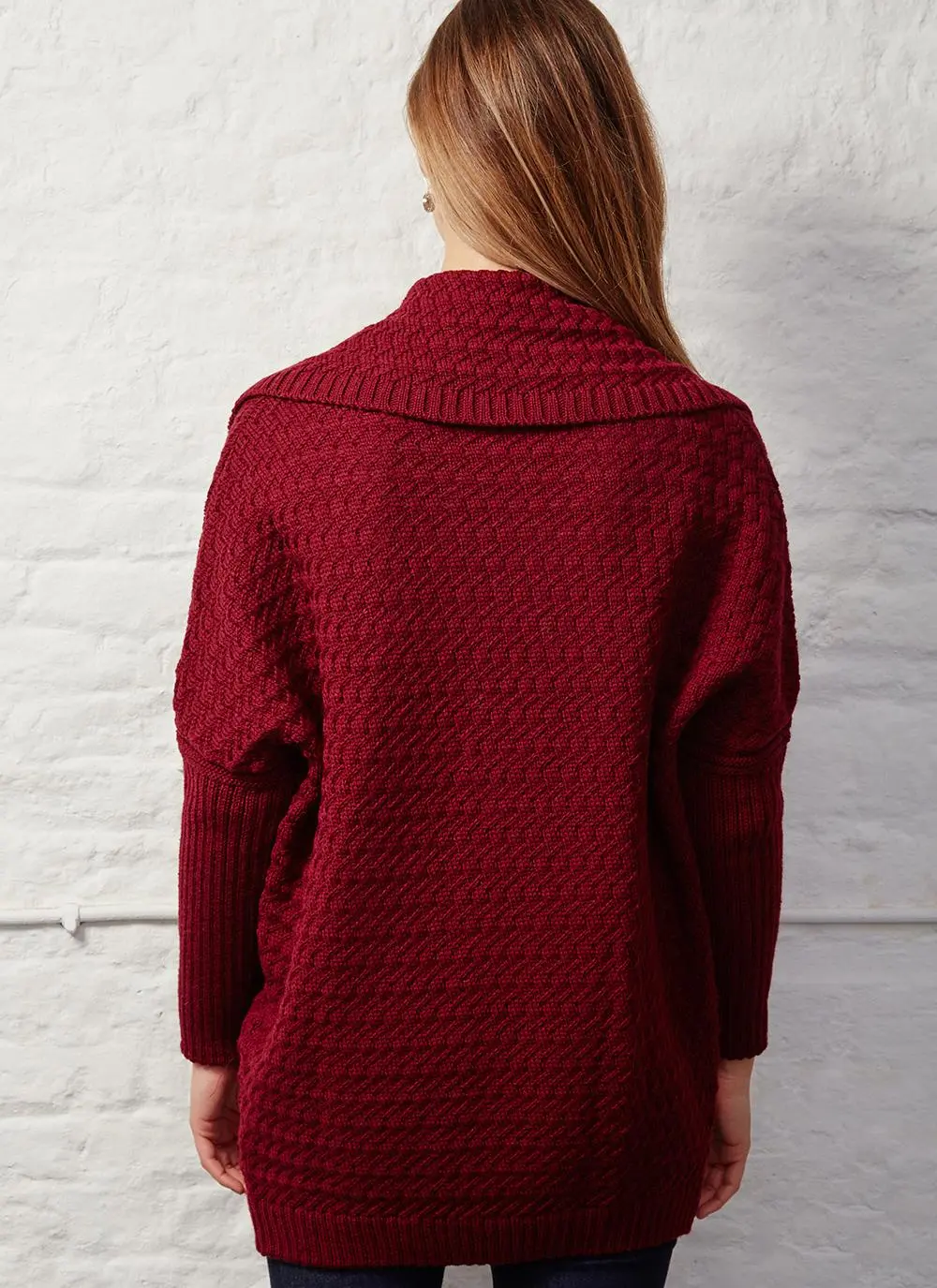 Currow Lattice Weave Cardigan