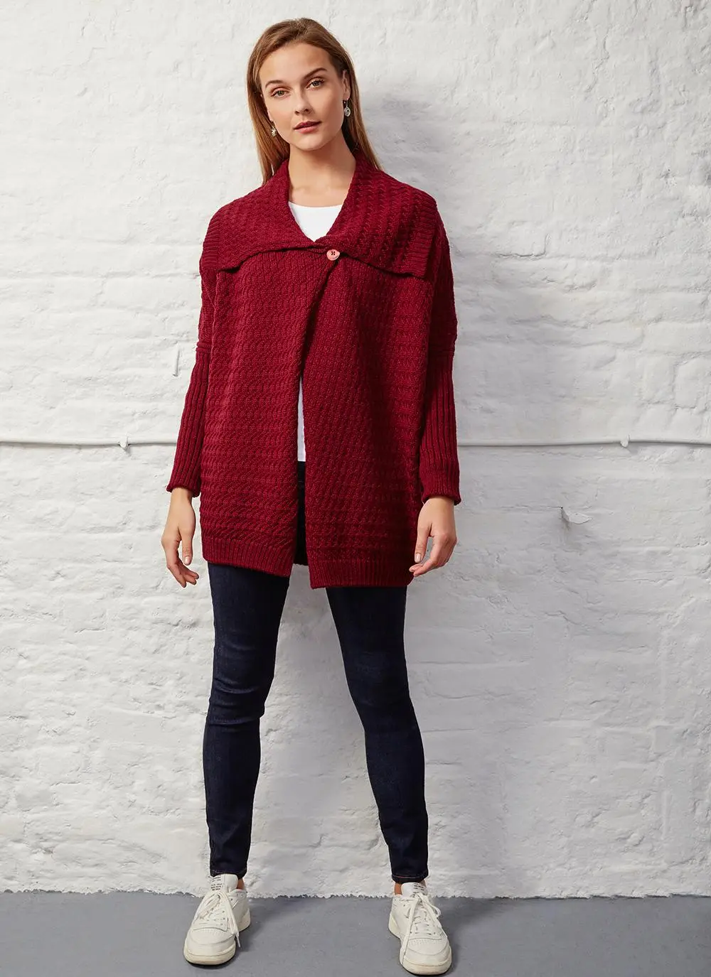 Currow Lattice Weave Cardigan