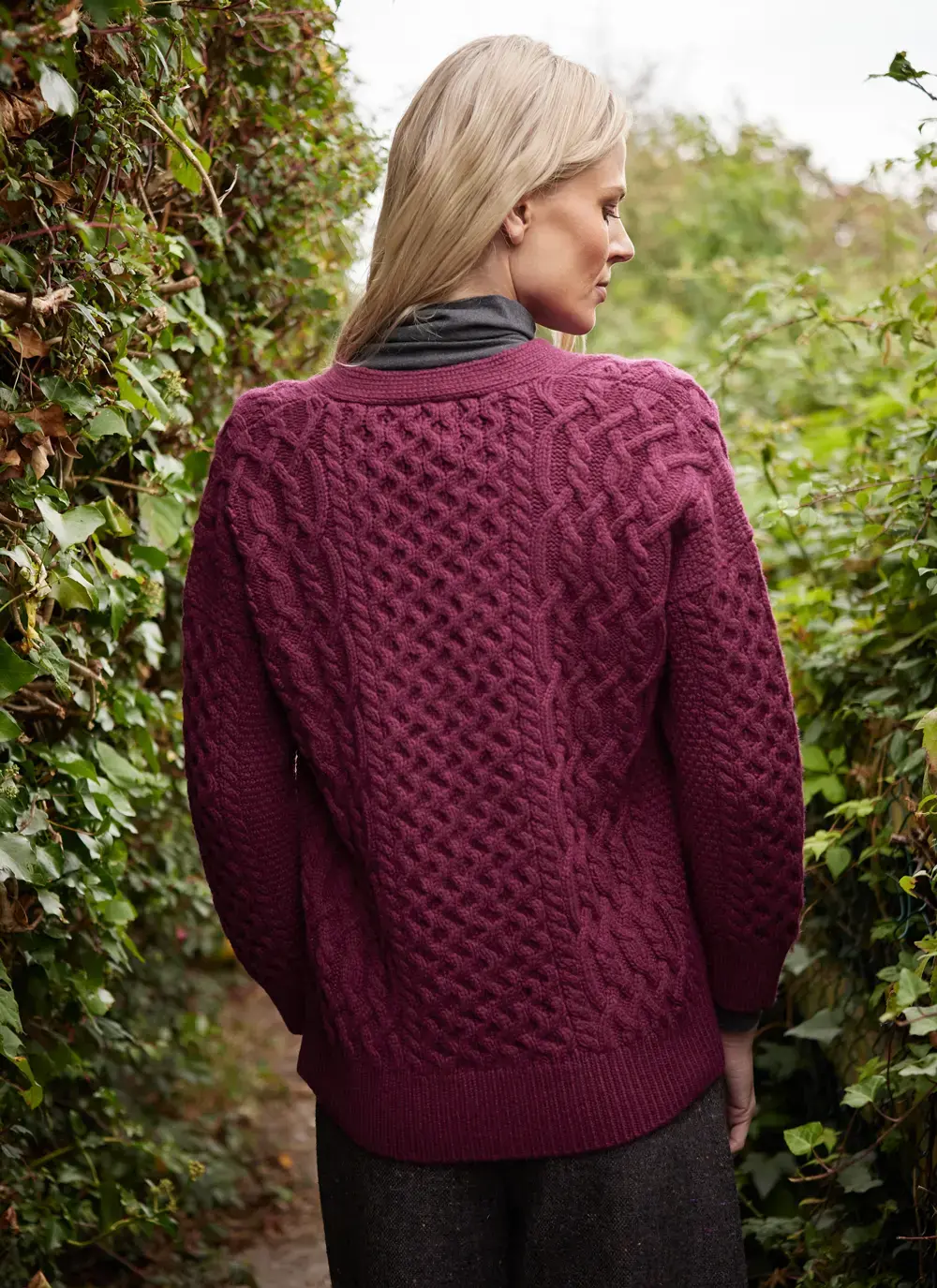 Arranmore Merino V-Neck Cardigan 