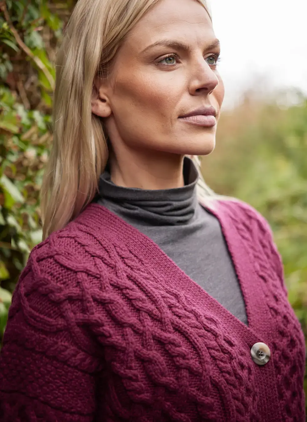 Arranmore Merino V-Neck Cardigan 