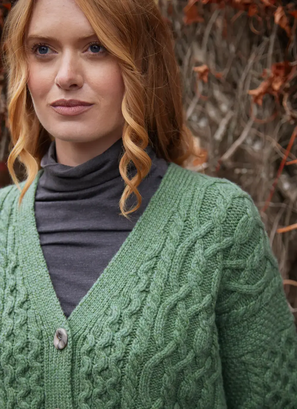 Arranmore Merino V-Neck Cardigan 