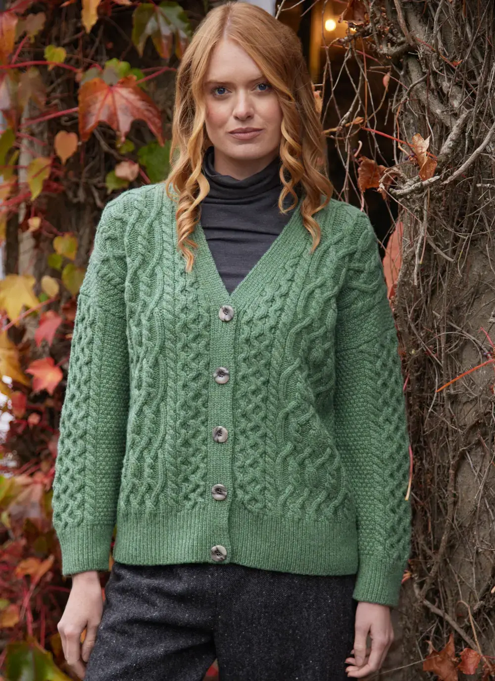 Arranmore Merino V-Neck Cardigan 